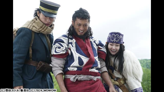 連続ドラマＷ　ゴールデンカムイ北海道刺青囚人争奪編　＃３　「第３話　道…🈕🈑