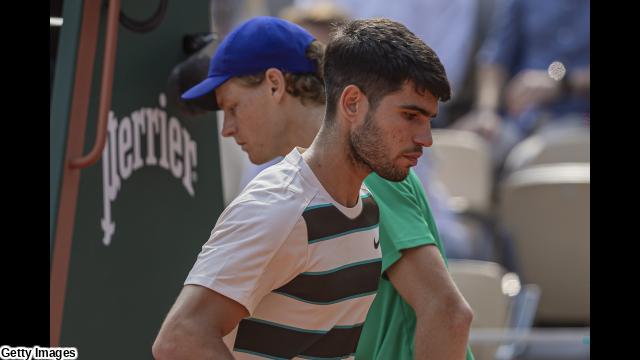 全仏オープンテニスドキュメンタリー　シナーｖｓアルカラス　２０２５決勝