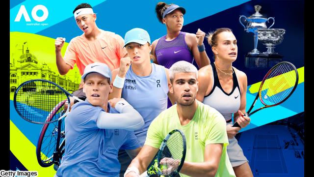 🈠🈢全豪オープンテニス　第４日ナイトＳ　男女シングルス２回戦🈕