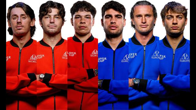 🈠🈢レーバーカップ　欧州選抜ｖｓ世界選抜　第１日　デイセッション🈕
