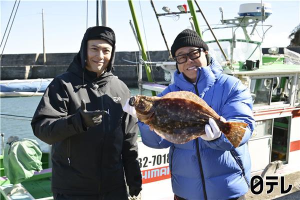 満天☆青空レストラン「寒ビラメ」三代目山下健二郎と巨大ヒラメ釣りに挑戦！🈖🈑