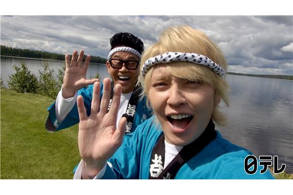イッテＱ【お祭り男宮川＆二代目手越】フィンランドで丸太乗って川を下る木材選手権🈑